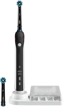 Електрична зубна щітка Oral-b Braun Smar 4 4000N Black + Brush Head (4210201219439)