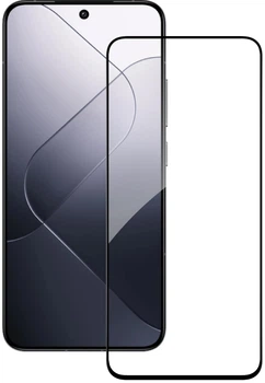 Защитное стекло для смартфона Xiaomi 14 ACCLAB 9H Black (1283126591280)