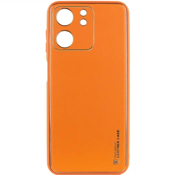 Чохол на Xiaomi Redmi 13C, Xiaomi Poco C65 / для сяомі редмі 13с / поко С65 штучна шкіра Apricot