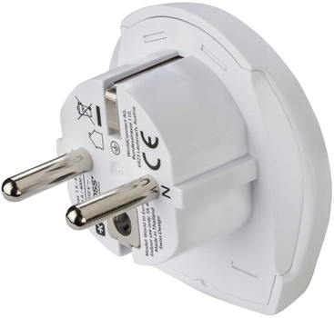 Adapter podróżny Hama World Travel Pro Light 2 x USB Type-A White (4047443491428)