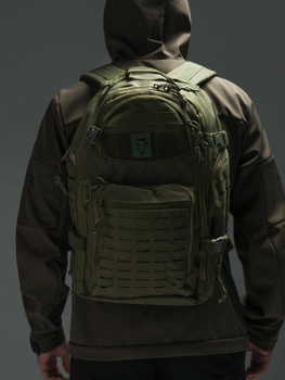 Рюкзак тактичний чоловічий BEZET Soldier 9953 Хакі (2000105901040)