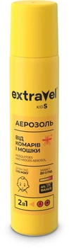 Аерозоль від комарів та мошки Extravel Kids 80 мл