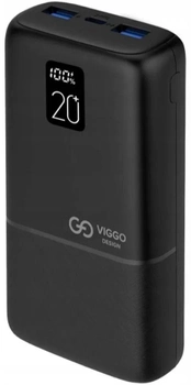 Powerbank VIGGO 20000 mAh PD Czarny (32758) (955555902127735)  - Outlet