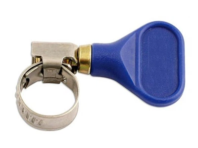 Хомут бабочка W2 12–20 мм с зажимом нержавеющая сталь Hose Clamp КВАНТ 10шт