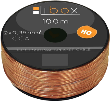 Kabel Libox LB0004 100 m Transparent (KAB-MON-0022)
