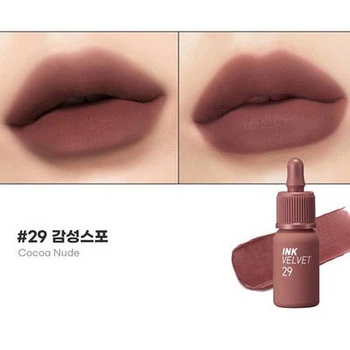 Тінт для губ Peripera Ink Velvet матовий, 4 г #29 Cocoa Nude