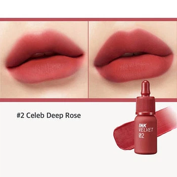 Тінт для губ Peripera Ink Velvet матовий, 4 г #2 Celeb Deep Rose