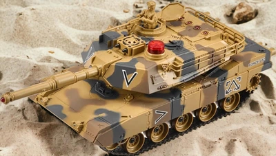Танк на радиоуправлении "USA Abrams M1A2"1:24