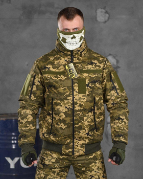 Весенняя тактическая куртка logos-tac пиксель carida XL