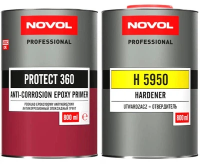 Эпоксидный антикоррозийный грунт Novol Protect 360 0,8л+0,8л