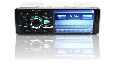 Автомагнитола 1din 4,1" USB Bluetooth RGB-підсвітка DIVX MP3 AV-in Сенсорний екран 4031 ISO