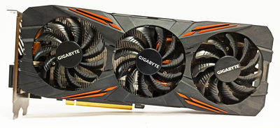 Видеокарта Gigabyte GTX 1080 (8Gb/GDDR5X/256bit) GV-N1080WF3OC-8GD БВ