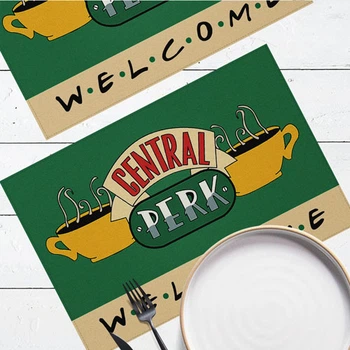 Сервировочная салфетка под тарелку Central Perk 40х27 см, 2 шт