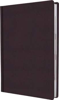 Щоденник недатований Cabinet Square А5 320 аркушів Темно-коричневий (O25438-43)