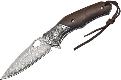 Карманный нож Grand Way WK 11012 (дамаск)