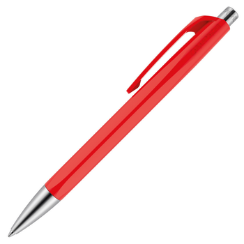 Ручка кулькова Caran d'Ache 888 Infinite Синя 0.7 мм Червоний корпус (7630002331357)