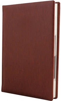 Ежедневник недатированный Cabinet Lizard А5 320 листов Коричневый (O25467-07)