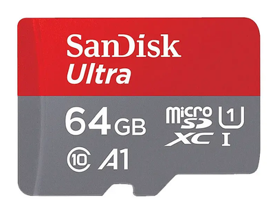 Карта пам'яті micro SD Sandisk Ultra 64GB