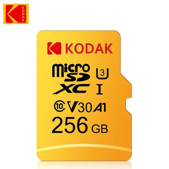Карта памяти micro SD Kodak 256Gb U3, A1 class 10, UHS-I High Speed