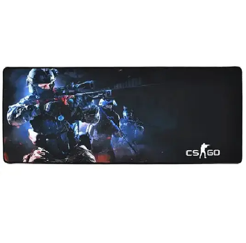 Килимок для миші великий 80x30см Counter-terroris CT CS GO