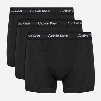 Набір трусів шорти Calvin Klein Underwear 000NB2970A7V1 XL 3 шт Чорний (8719854639589)