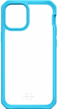 Etui plecki Itskins Hybrid Solid do Apple iPhone 12 mini Blue (AP2G-HYBSO-BUTR)