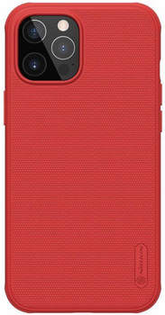 Etui plecki Nillkin Frosted Shield do Apple iPhone 12 Pro Max Red (6902048205918)