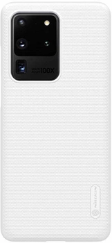 Etui plecki Nillkin Frosted Shield do Samsung Galaxy S20 Ultra White (6902048195431)