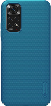 Etui plecki Nillkin Frosted Shield do Xiaomi Redmi Note 11/11S Blue (6902048243088)
