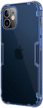 Etui plecki Nillkin Nature TPU Case do Apple iPhone 12 Mini Blue/Transparent (6902048205710)
