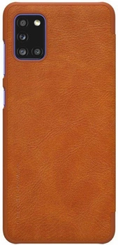 Etui z klapką Nillkin Qin Leather Case do Samsung Galaxy A31 Brown (6902048198760)