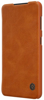 Etui z klapką Nillkin Qin Leather Case do Samsung Galaxy S21+ Brown (6902048211582)