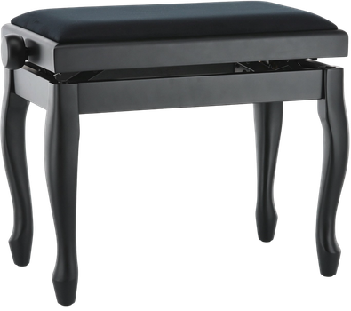 Банкетка для фортепіано GEWA Deluxe Classic Black Matt (G-130320)