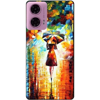 Чехол силиконовый бампер Candy для Motorola Edge 50 Fusion с рисунком Прогулка