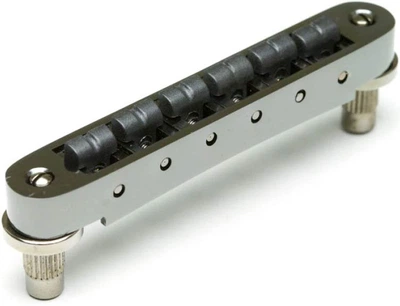 Бридж для электрогитары Graph Tech PS-8843-BN String Saver Resomax NV2 Autolock Bridge 4mm-Black Nickel