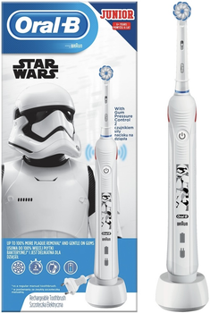 Электрическая зубная щетка Oral-B Pro 2 Junior 6+ Star Wars (4210201245971)