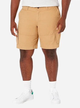 Шорты хлопковые короткие мужские Tommy Hilfiger 20558784 48 Бежевые (1159801220)