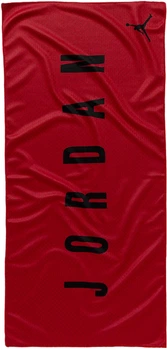 Рушник Nike спортивний 35x76 cм Jordan Cooling Towel Medium (J.100.7685.609.NS) червоний чорний (887791423900)