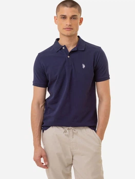 Поло довге чоловіче U.S. Polo Assn 11C581-3O00A(CLASSIC NAVY/WHITE) M Темно-синє (786660683967)