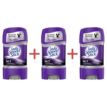 Гелевий Lady Speed Stick Invisible protection 3шт