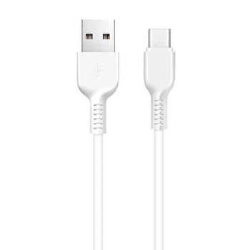 Кабель HOCO X20 USB to Type-C cool data cable 2 м White