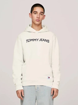 Худі чоловіче Tommy Jeans DM18413-ACG M Бежеве (197232467210)