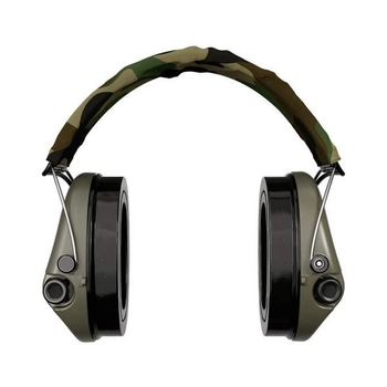 Активні навушники для стрільби Sordin Supreme Pro-X LED - Green Camo