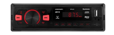 Магнитола Fantom FP-311 Black/Red