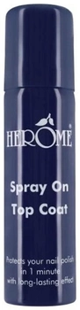 Spray do paznokci Herome Spray On Top Coat 75 ml (8711661222510)