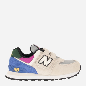 Дитячі кросівки для дівчинки New Balance 574 IV574CP1 20 (4US) Різнокольорові (196307205764)