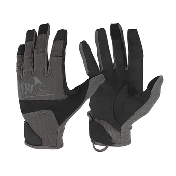 Перчатки тактические Helikon-Tex XL Черные, Серые Tactical Gloves Hard BLACK/GREY (RK-RNG-PO-0135A-B06-XL)