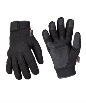 Перчатки тактические Mil-Tec Армейские зимние L Черные ARMY GLOVES WINTER SCHWARZ (12520802-904-L)