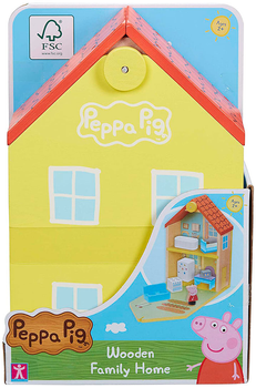 Drewniany zestaw do zabawy Peppa Pig Domek Peppy (07213) (5029736072131)