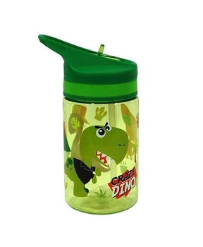 Пляшка для води Kids Euroswan Crazy Dino Зелений 400 мл (8435507858809)